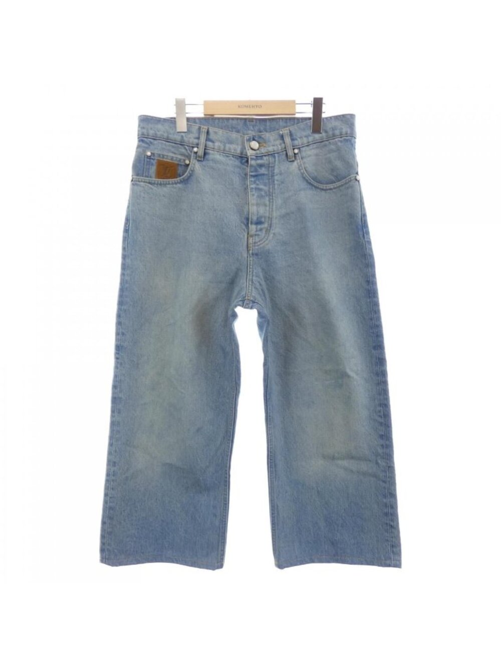 Louis Vuitton Wide Leg Fit Denim Pants Jeans